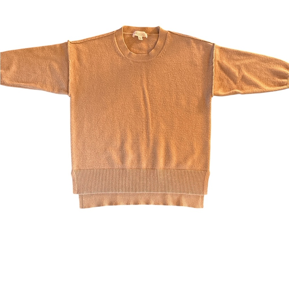 Philosophy Warm Tan Crewneck Sweater‎ for Women